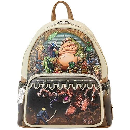 Loungefly star wars return of the jedi 40TH anniversary jabbas palace mini backpack Cene