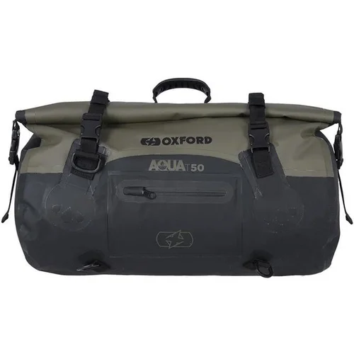 Oxford torba Aqua T-50 Roll Bag, črna zelena