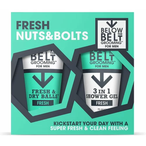 Below the Belt Grooming Fresh Nuts and Bolts poklon set (za intimnu higijenu)