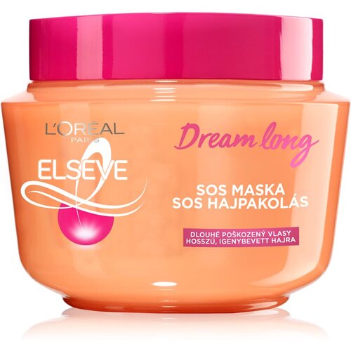 L&amp;acute;Or&amp;eacute;al Paris elseve dream long sos maska za o&amp;scaron;tećenu kosu 300 ml Slike