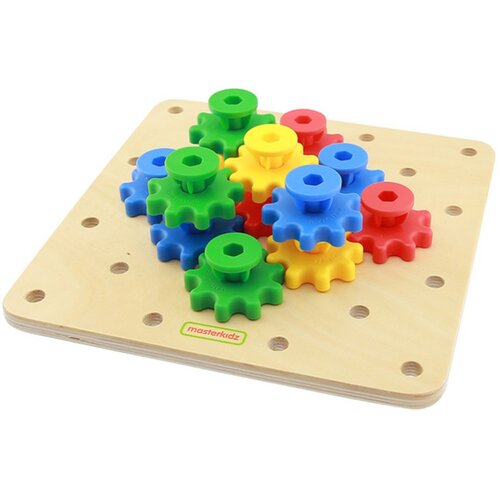  Masterkidz zupčanici napravite svoj vlastiti mehanizam montessori ploču Slike