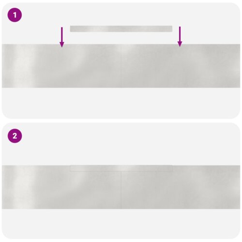 VidaXL Ograda za vrt i travnjak 4 pcs Srebrno 450 x 15 cm Slike