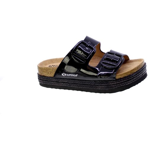 Superga Sandali &amp;amp; Odprti čevlji 93103 Črna Slike
