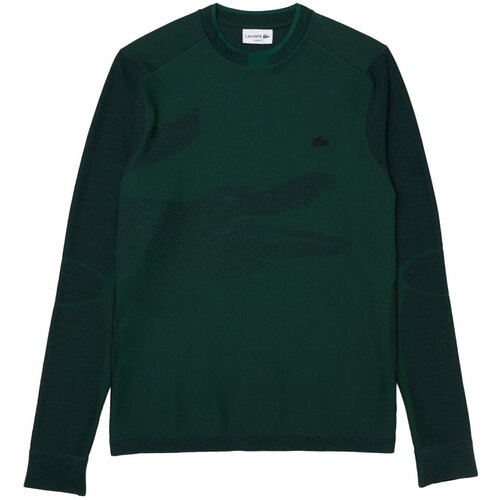 Lacoste Puloverji SH4105 Zelena Cene