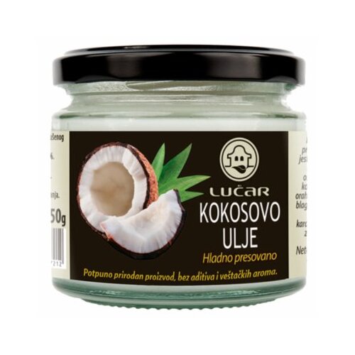 Lučar kokosovo ulje hladno presovano 150g teglica Cene