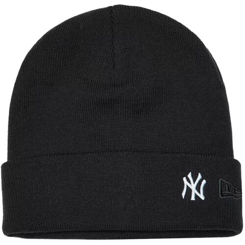 New Era Kape Mini Logo Cuff Beanie New York Yankees Hat Modra Slike