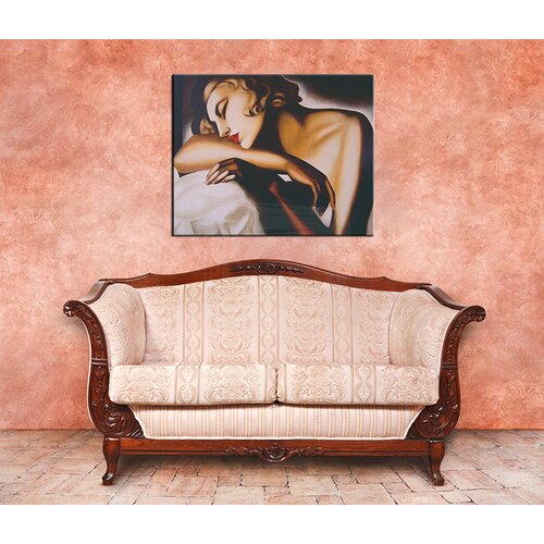 Reprodukcije girl sleeping - tamara de lempicka (umetnicke) Slike