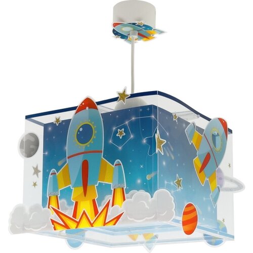 Dalber 63352 - Dečiji luster ROCKET 1xE27/15W/230V Slike