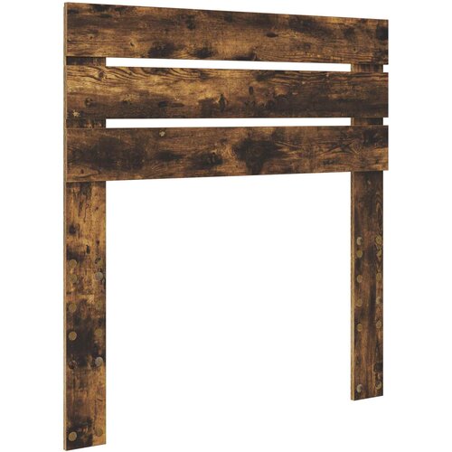  Krevetna konstrukcija Dimljeni hrast 90 x 200 cm Smeđa 93 x 206 x 100 cm Slike
