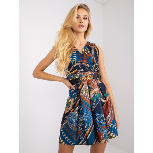 Italy Moda Dress-DHJ-SK-15308-2.40P-navy blue Slike