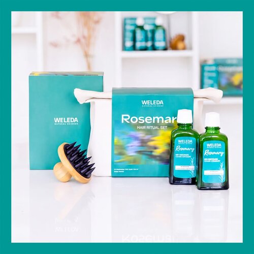 Weleda Rosemary Hair Ritual poklon set za zdravo vlasi&amp;scaron;te Slike
