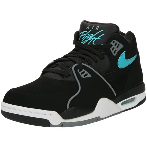 Nike Sportswear Nizke superge 'AIR FLIGHT 89' modra / siva / črna