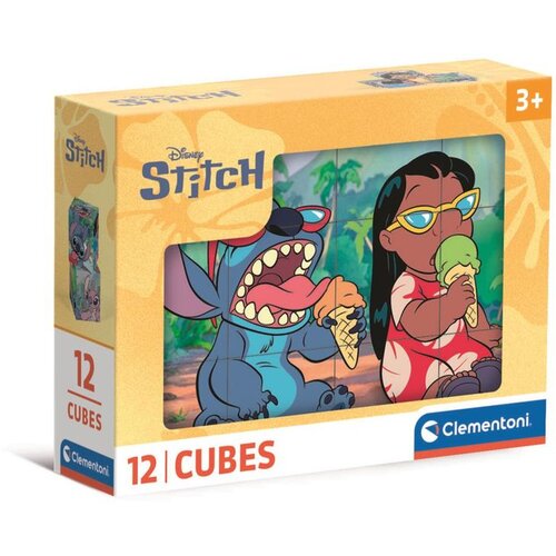 Slagalica 12 kockastih blokova DISNEY STITCH Clementoni 41347 Cijene