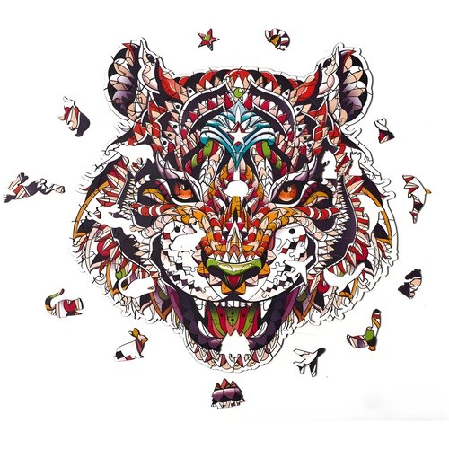  Drvene puzzle - Color Tiger / L KP21878 Cene