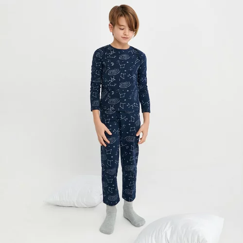 Sinsay - Komplet pižame - Mornarsko modra