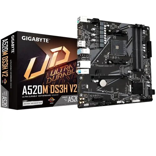 Gigabyte Matična ploča AM4 A520M DS3H V2 DP/HDMI/M.2 Cene