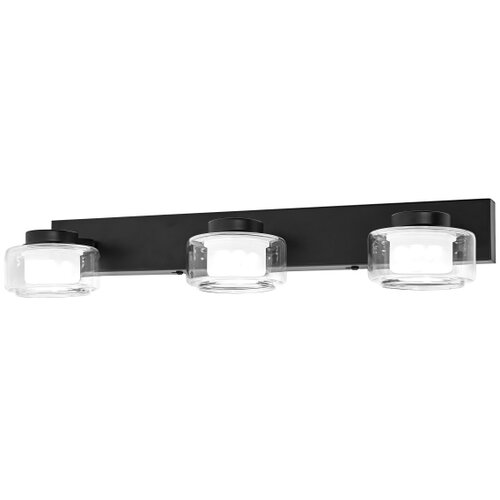 Osram LED zidno svetlo za kupatilo ORBIS FLAME 3xLED/5,5W/230V IP44 crna Slike