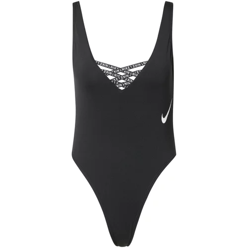 Nike Sportski kupaći kostim 'SNEAKERKINI' crna / bijela