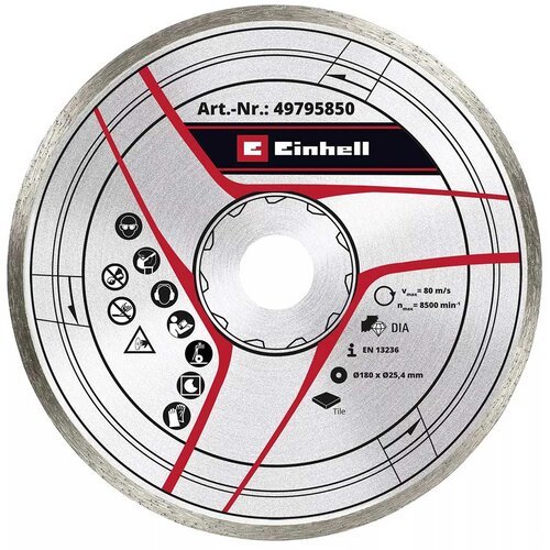 Einhell Dijamantna rezna ploča 180x25,4 Ravna 80m/s Cene