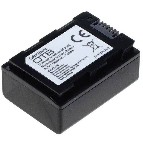 OTB Baterija IA-BP210E za Samsung HMX-S10 / HMX-H200 / SMX-F40, 1800 mAh Slike