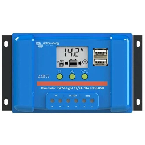 Victron Energy BlueSolar PWM-LCD 12/24V-20A Cene