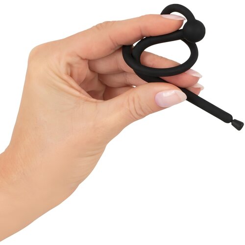 Penis Plug Piss Play with Glans Ring & Stopper Cene