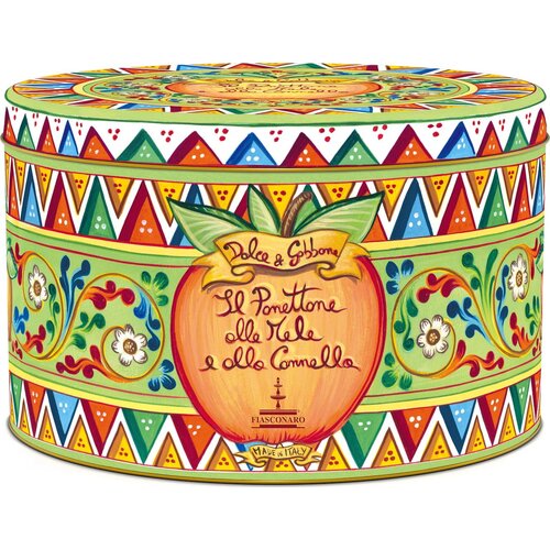 Fiasconaro Dolce&Gabbana - Panettone s kandiranim jabolkom in cimetom - 500 g Cene
