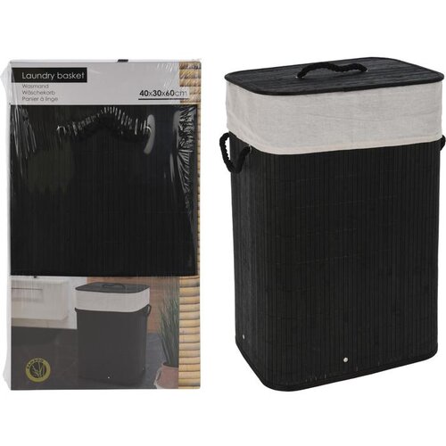  KO&amp;Scaron;ARA ZA RUBLJE 40*30*h.60CM SLOŽIVA BAMBUS CRNA Slike