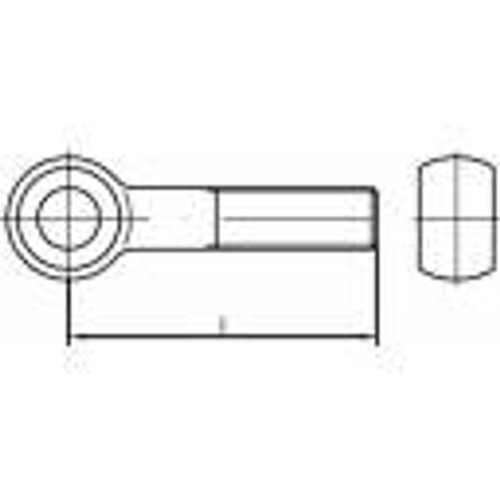 Toolcraft TO-5447787 okasti vijak M16 80 mm DIN 444 mjed 10 St. Cijene