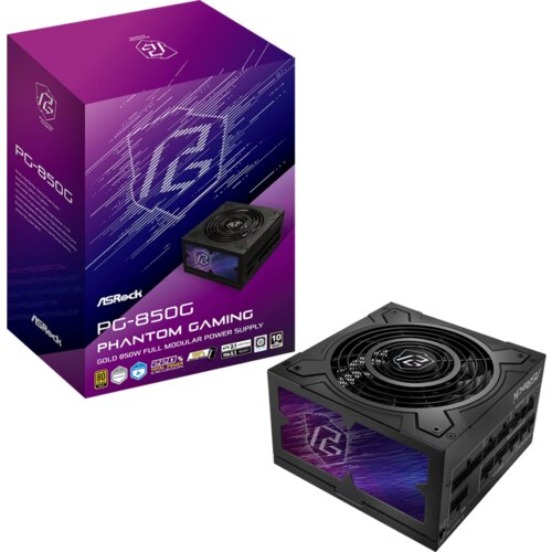 AsRock PSU 850W Gold Fully Modular, 80 PLUS ATX 3.1, PCIe 5.1, Japanese Capacitors Cijene