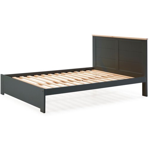 Marckeric Antracitno sivi bračni krevet 140x190 cm Akira – Cijene