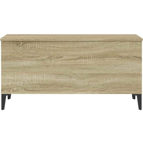  Stolić za kavu boja hrasta 90 x 44,5 x 45 cm konstruirano drvo Slike