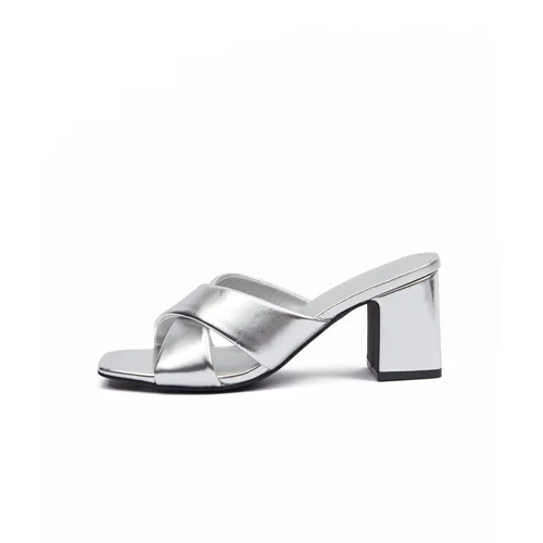 Orsay Silver women's heeled slippers - Women's