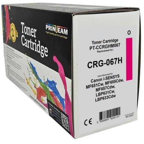  Toner Print-Team Canon CRG-067H Magenta NOVI CHIP Slike