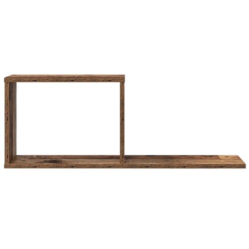  Plutajuće police 2 kom. Staro drvo 80 x 15 x 30 cm - Staro drvo 2 Slike