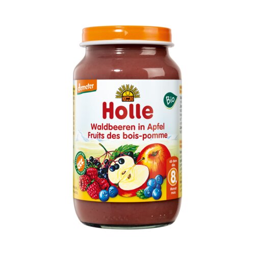 Holle Bio oroška hrana - gozdno jagodičevje in jabolko Cene
