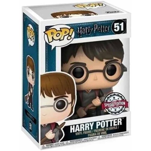 Funko figura pop! harry potter - harry potter with firebolt & feather exclusive Cene