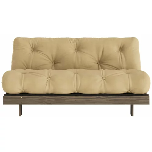 Karup Design Senf žuta/bež sklopiva sofa 160 cm Roots –