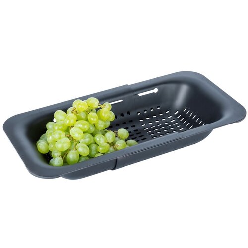 Wenko crno proširivo cjedilo Black Outdoor Kitchen Grey Cijene