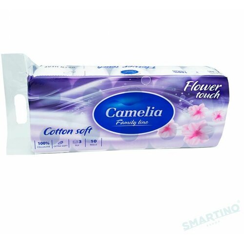 Camelia toalet papir Flower touch troslojni,10/1 Cene
