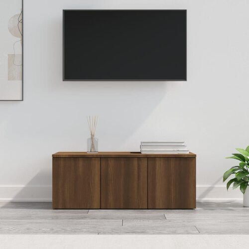vidaXL TV ormarić smeđa boja hrasta 80 x 34 x 30 cm konstruirano drvo Cijene