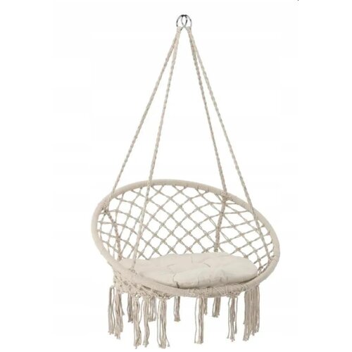  Viseća okrugla fotelja – BOHO – GARDEN LINE – Bež Cene