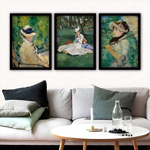 Wallity Set uramljenih slika 3SC_UN145358 , 3 Dela Cene