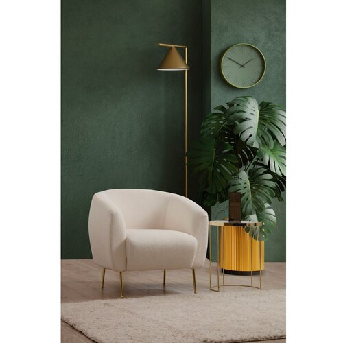 Atelier Del Sofa Naslonjač, Eses Cream - Wing Slike