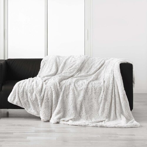Douceur d int&amp;eacute;rieur Sivo-bež odeja iz umetnega krzna 180x220 cm Alaska &amp;ndash; Slike