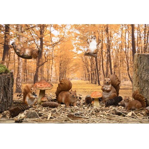 Esschert Design Vrtna figurica iz poliresina Squirrel &amp;ndash; Slike