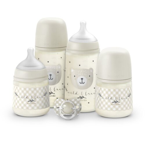 Suavinex Wild &amp;amp; Free Set set za bebe 0m+ Beige Slike