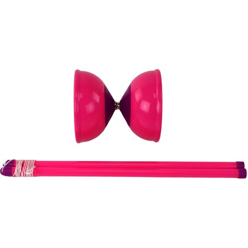 Jojo z žongliranjem Diabolo 13.5x11.5 cm - roza Slike