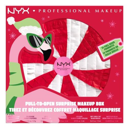 NYX Professional Makeup Fa La La L.A. Land Pull-To-Open Surprise Makeup Box set ličil Cene