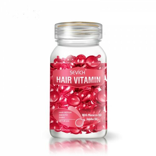Sevich hair vitamin capsules red 30 kom Slike